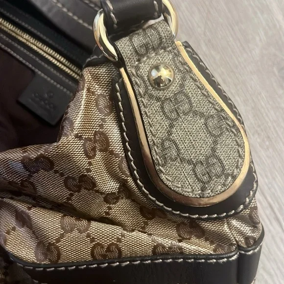 Gucci - authentic vintage tote bag…patented Gucci - Picture 5 of 8